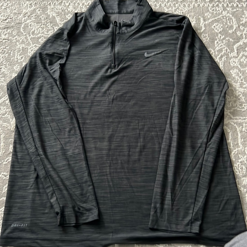 Nike dry fit quarter zip